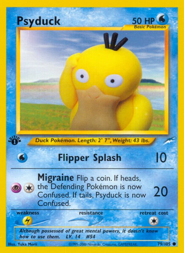 Psyduck 079/113 — Neo Destiny (English Pokémon TCG card)