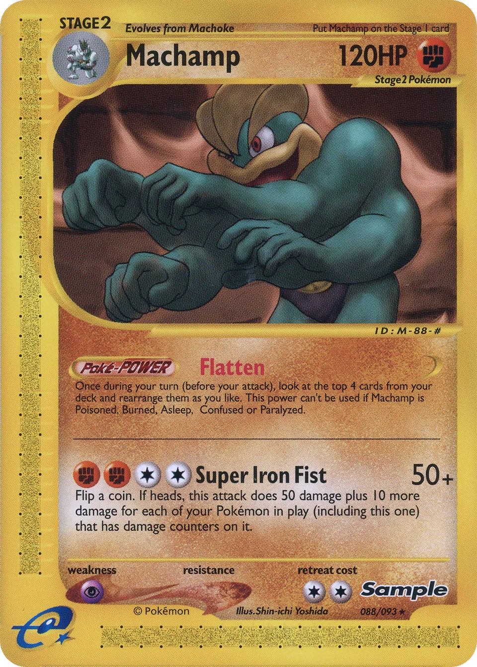 Machamp 088 — New York Pokémon Center Press Event (English Pokémon TCG card)