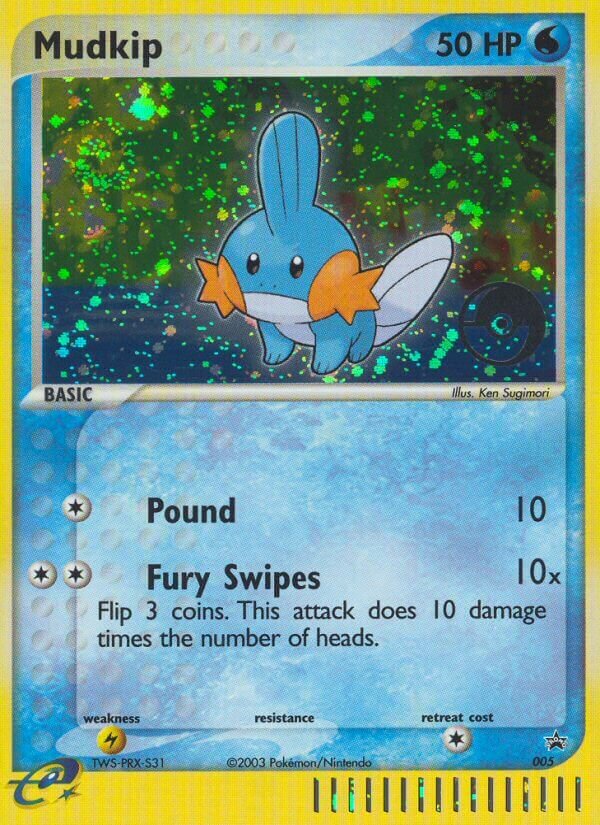 Mudkip 005/40 — Nintendo Promos (English Pokémon TCG card)