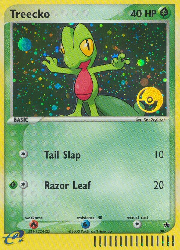 Treecko 007/40 — Nintendo Promos (English Pokémon TCG card)