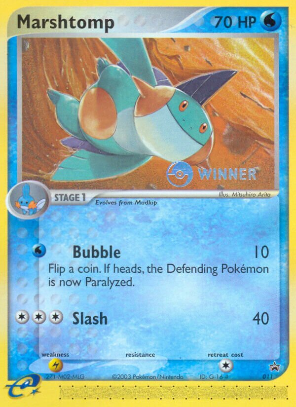 Marshtomp 011/40 — Nintendo Promos (English Pokémon TCG card)