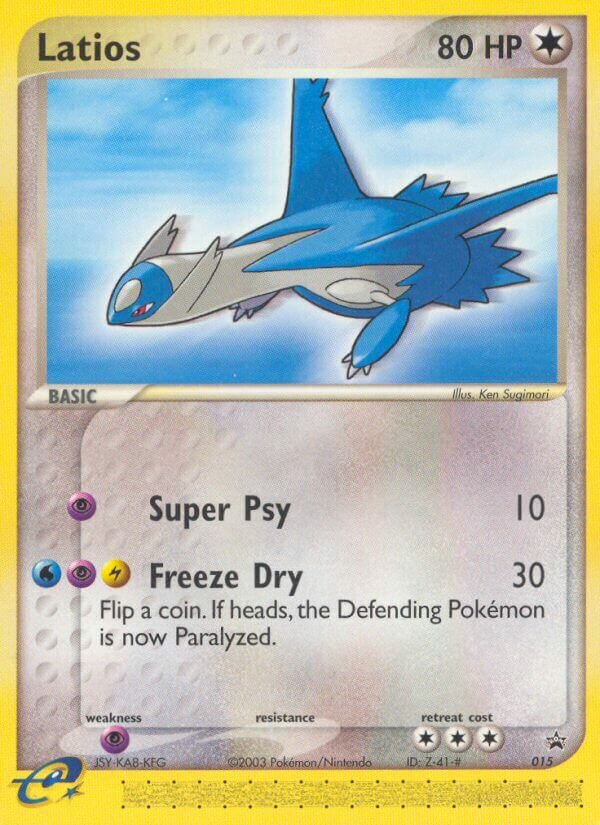 Latios 015/40 — Nintendo Promos (English Pokémon TCG card)