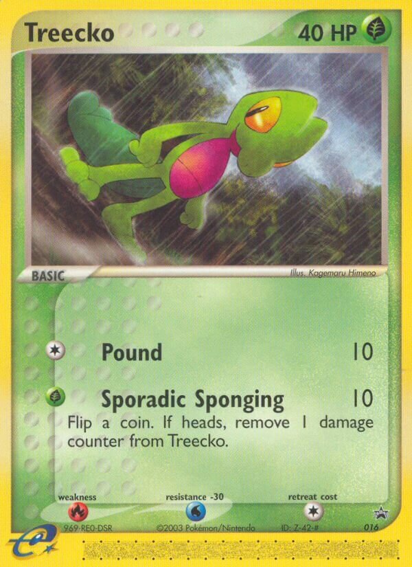 Treecko 016/40 — Nintendo Promos (English Pokémon TCG card)