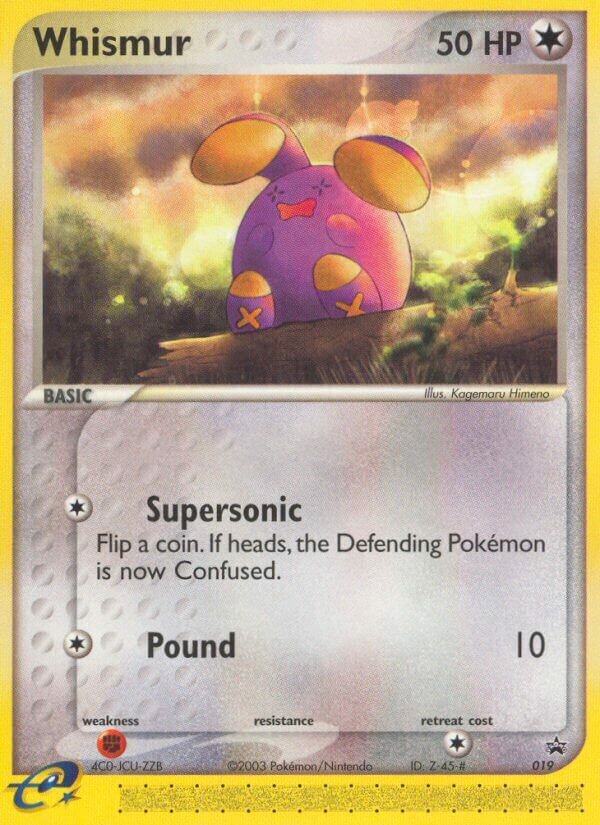 Whismur 019/40 — Nintendo Promos (English Pokémon TCG card)