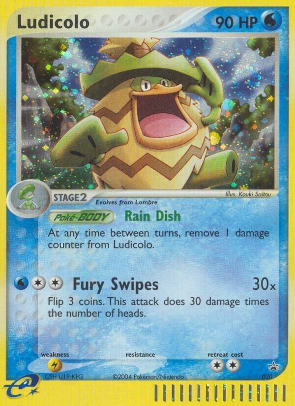 Ludicolo 020/40 — Nintendo Promos (English Pokémon TCG card)