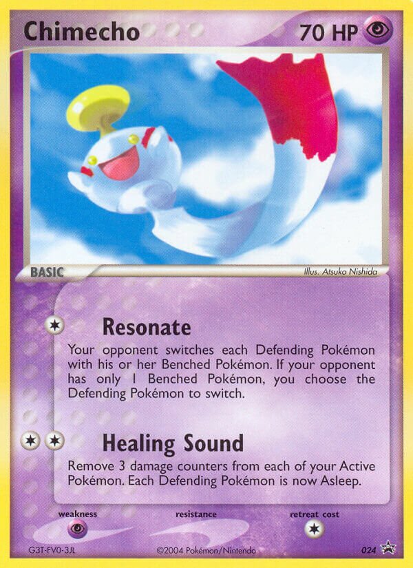 Chimecho 024/40 — Nintendo Promos (English Pokémon TCG card)