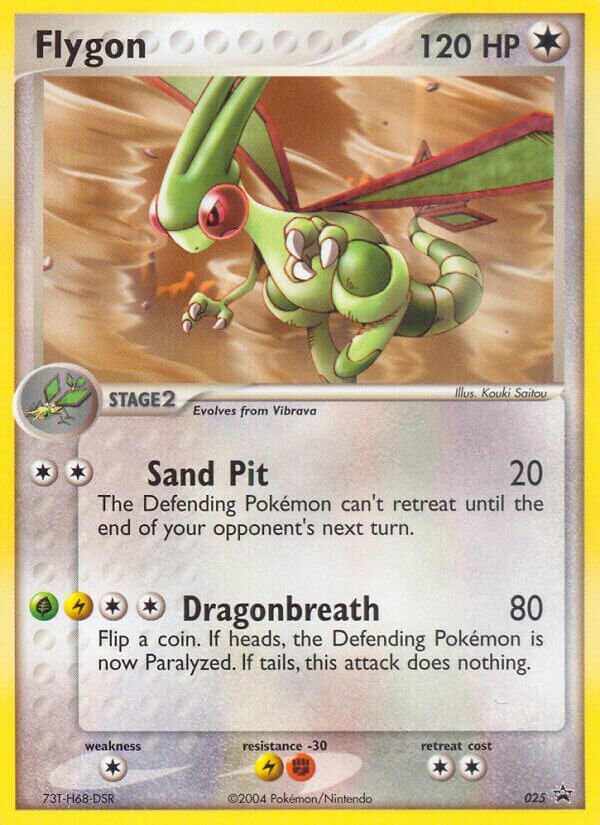 Flygon 025/40 — Nintendo Promos (English Pokémon TCG card)