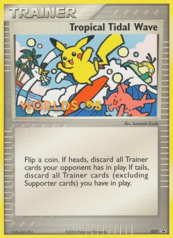 Tropical Tidal Wave 027/40 — Nintendo Promos (English Pokémon TCG card)