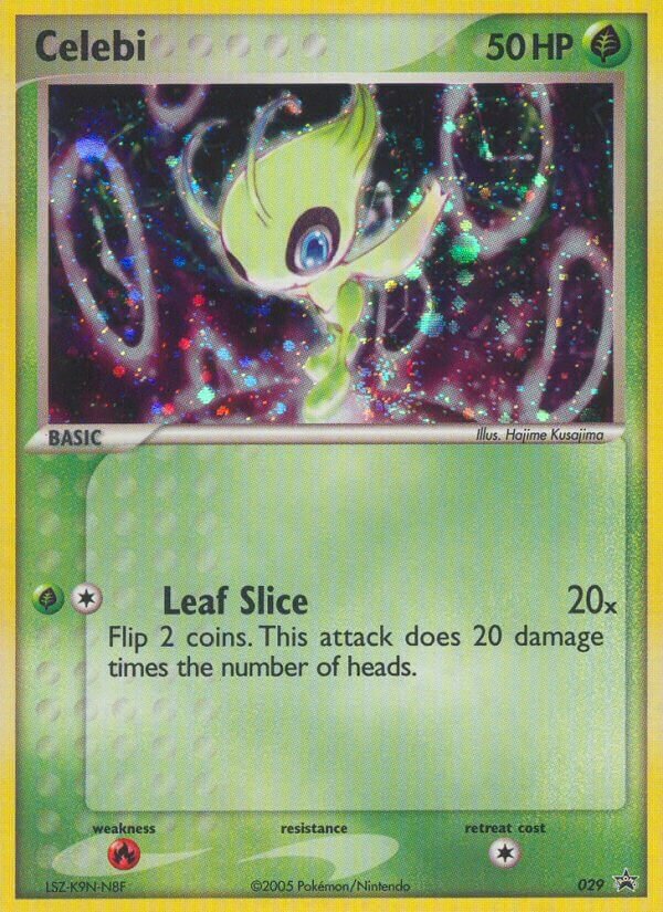 Celebi 029/40 — Nintendo Promos (English Pokémon TCG card)