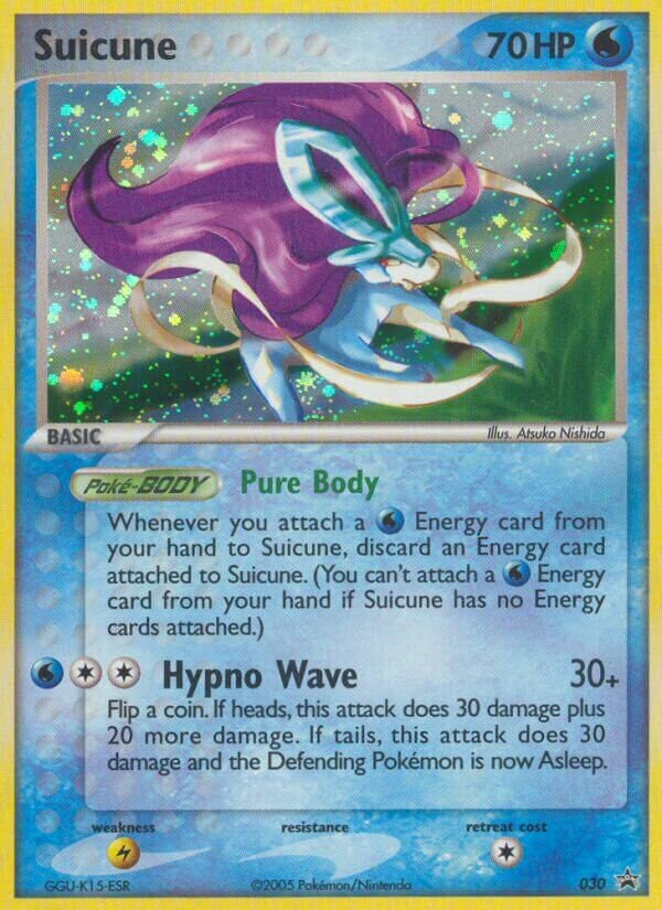 Suicune 030/40 — Nintendo Promos (English Pokémon TCG card)