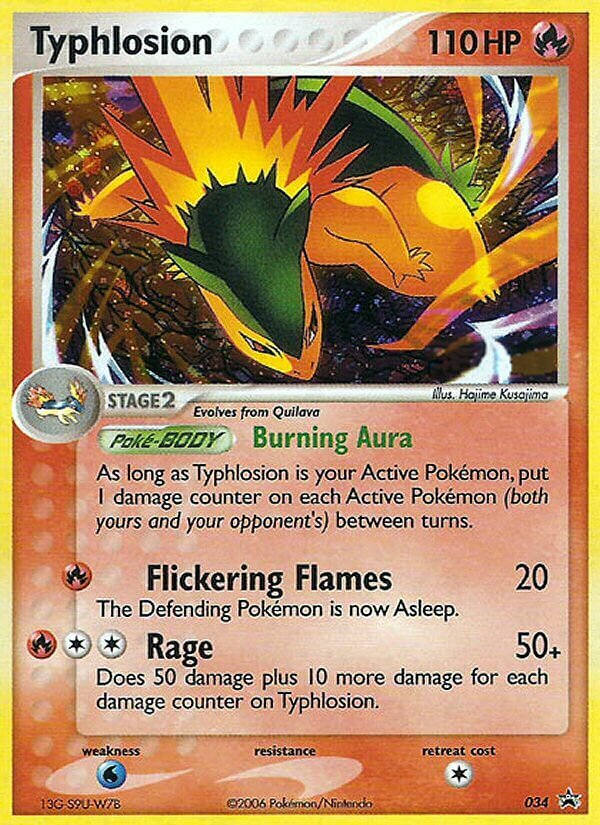 Typhlosion 034/40 — Nintendo Promos (English Pokémon TCG card)