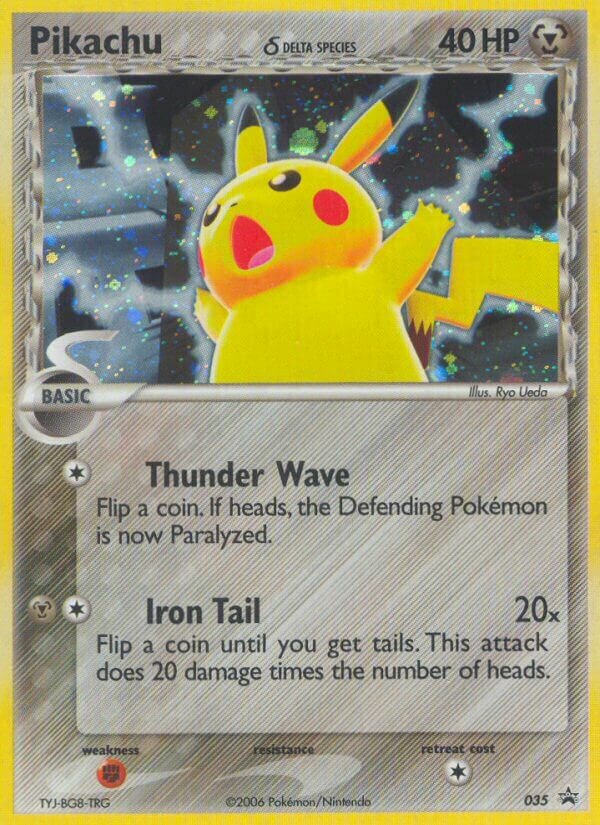 Pikachu 035/40 — Nintendo Promos (English Pokémon TCG card)