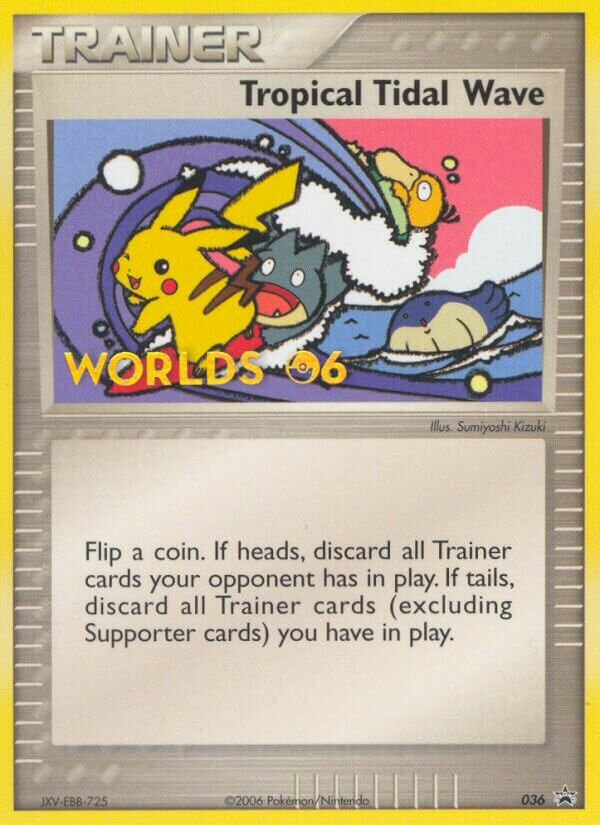 Tropical Tidal Wave 036/40 — Nintendo Promos (English Pokémon TCG card)
