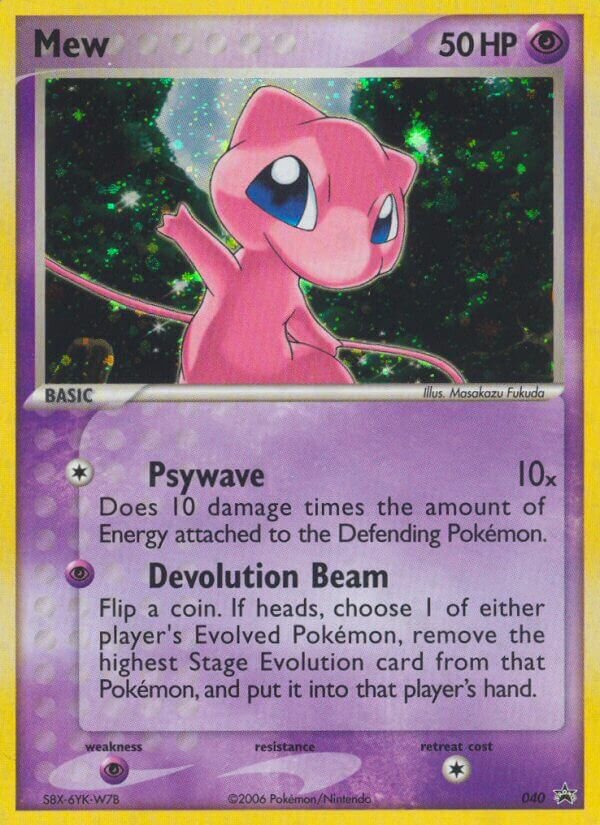 Mew 040/40 — Nintendo Promos (English Pokémon TCG card)