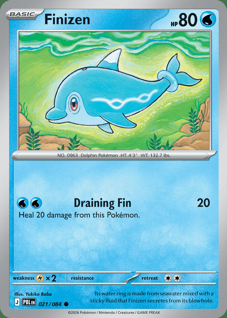 Finizen 021 — Pitch Black (English Pokémon TCG card)