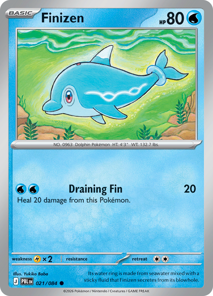 Finizen 021 — Pitch Black (English Pokémon TCG card)
