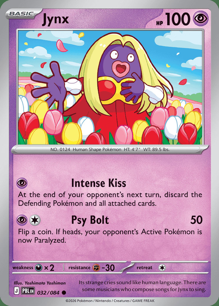 Jynx 032 — Pitch Black (English Pokémon TCG card)