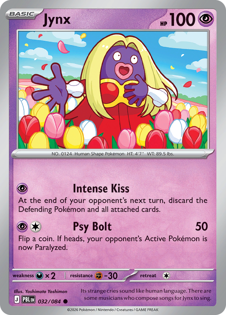 Jynx 032 — Pitch Black (English Pokémon TCG card)