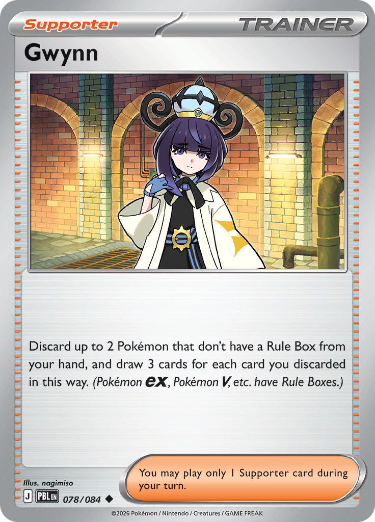 Gwynn 078 — Pitch Black (English Pokémon TCG card)