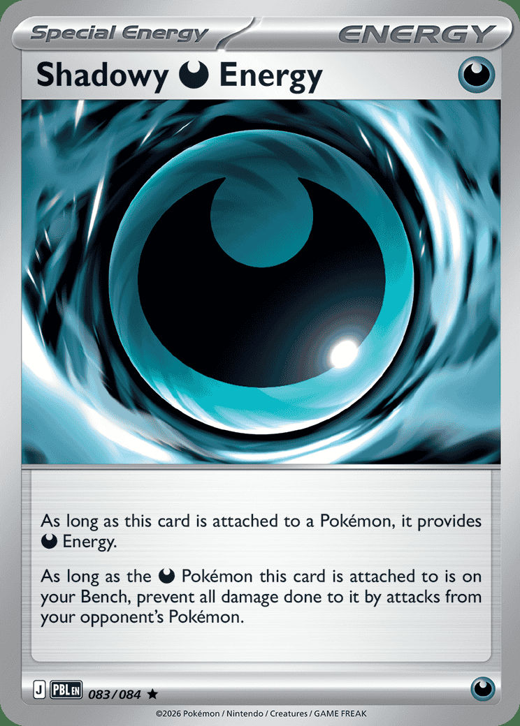 Shadowy Darkness Energy 083 — Pitch Black (English Pokémon TCG card)