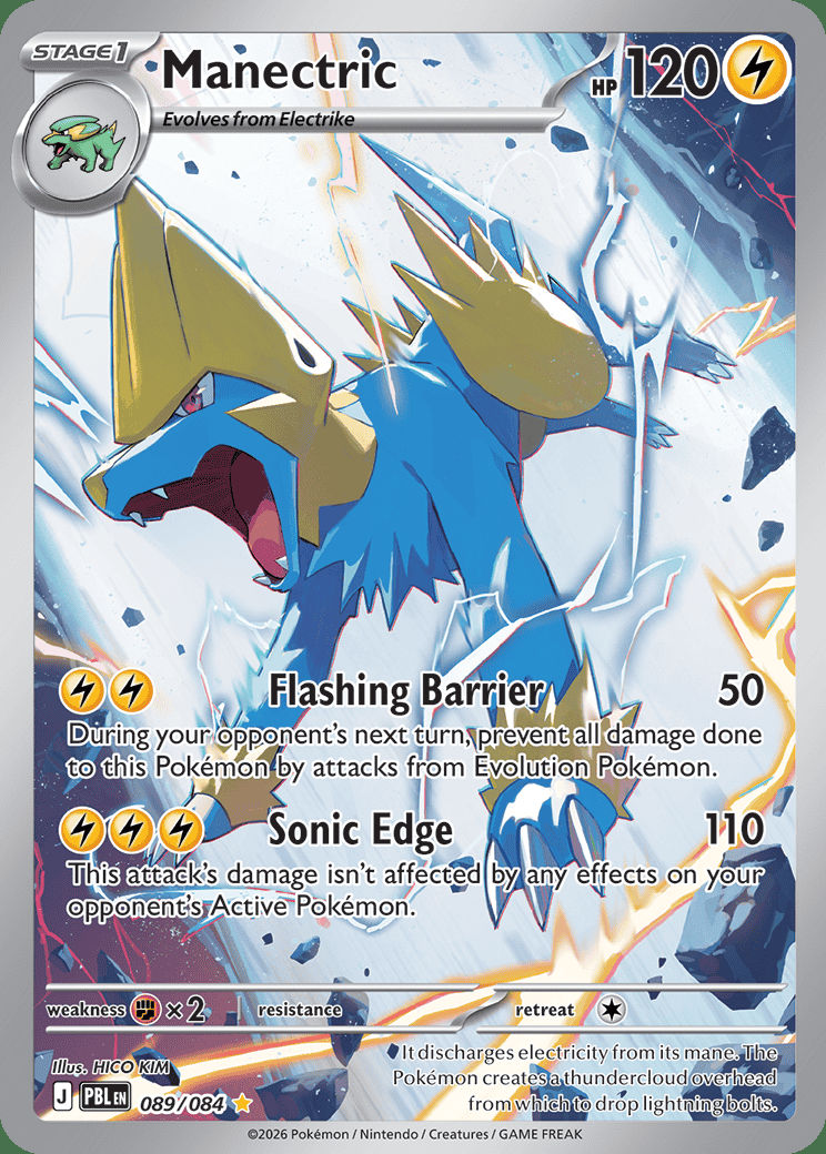 Manectric 089 — Pitch Black (English Pokémon TCG card)