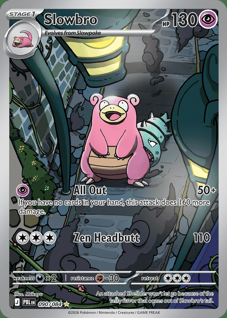 Slowbro 090 — Pitch Black (English Pokémon TCG card)