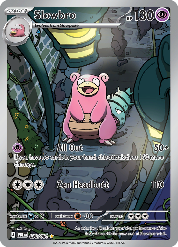 Slowbro 090 — Pitch Black (English Pokémon TCG card)