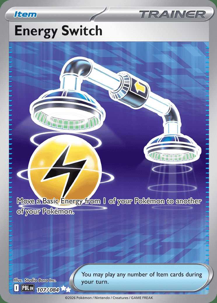 Energy Switch 107 — Pitch Black (English Pokémon TCG card)