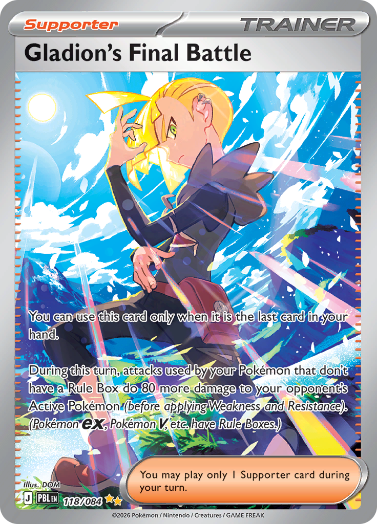Gladion's Final Battle 118 — Pitch Black (English Pokémon TCG card)