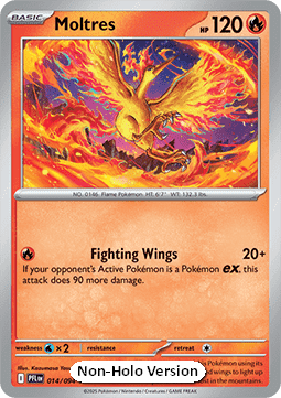 Moltres Pokémon TCG cards
