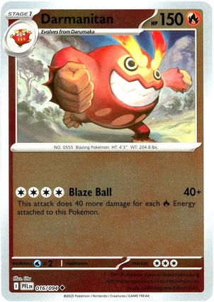 Darmanitan 016 — Phantasmal Flames: Additionals (English Pokémon TCG card)