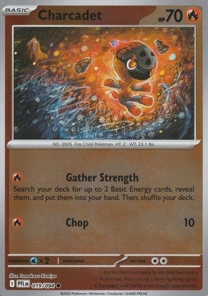 Charcadet 019 — Phantasmal Flames: Additionals (English Pokémon TCG card)