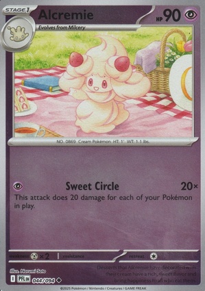 Alcremie 044 — Phantasmal Flames: Additionals (English Pokémon TCG card)
