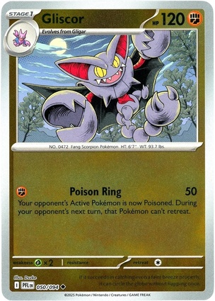 Gliscor 050 — Phantasmal Flames: Additionals (English Pokémon TCG card)