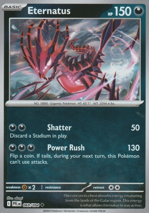 Eternatus 069 — Phantasmal Flames: Additionals (English Pokémon TCG card)