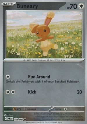 Buneary 083 — Phantasmal Flames: Additionals (English Pokémon TCG card)