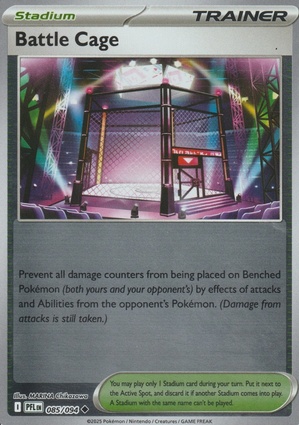 Battle Cage 085 — Phantasmal Flames: Additionals (English Pokémon TCG card)