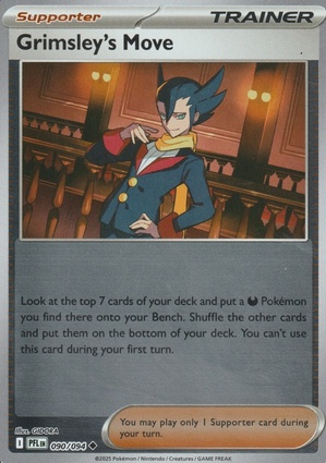 Grimsley's Move 090 — Phantasmal Flames: Additionals (English Pokémon TCG card)