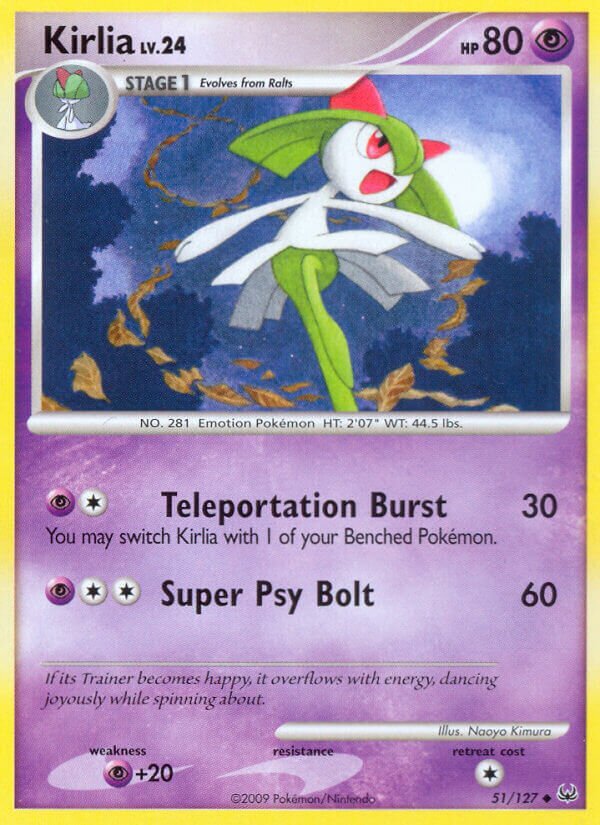 Kirlia 051/133 — Platinum (English Pokémon TCG card)