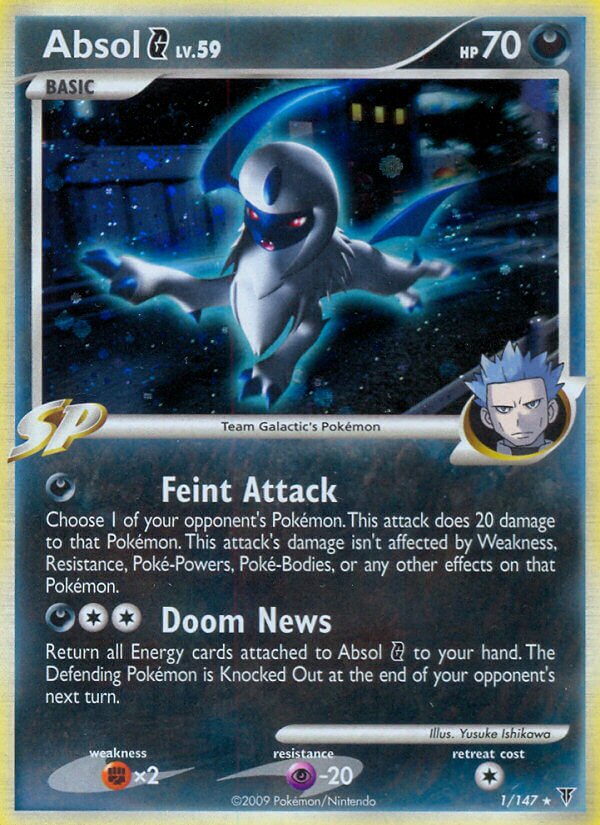 Absol G 001/153 — Supreme Victors (English Pokémon TCG card)
