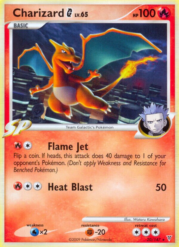 Charizard G 020/153 — Supreme Victors (English Pokémon TCG card)