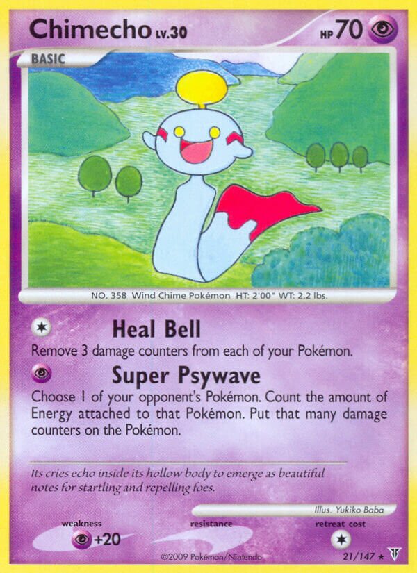 Chimecho 021/153 — Supreme Victors (English Pokémon TCG card)