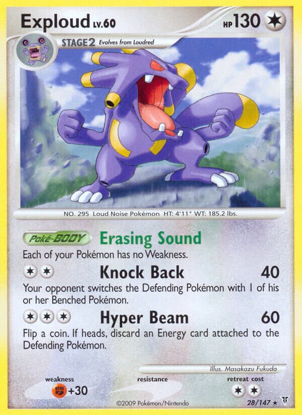 Exploud 028/153 — Supreme Victors (English Pokémon TCG card)