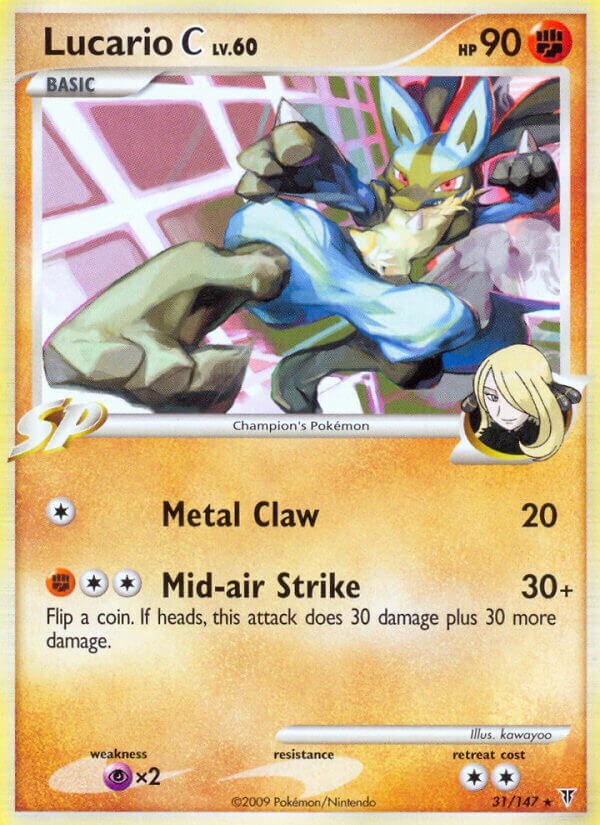 Lucario C 031/153 — Supreme Victors (English Pokémon TCG card)