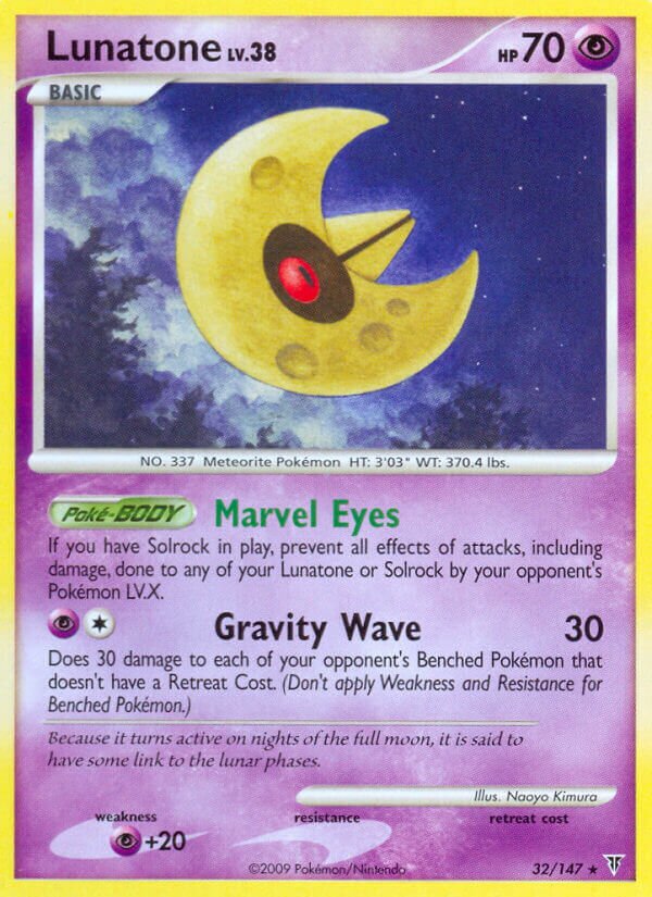Lunatone 032/153 — Supreme Victors (English Pokémon TCG card)