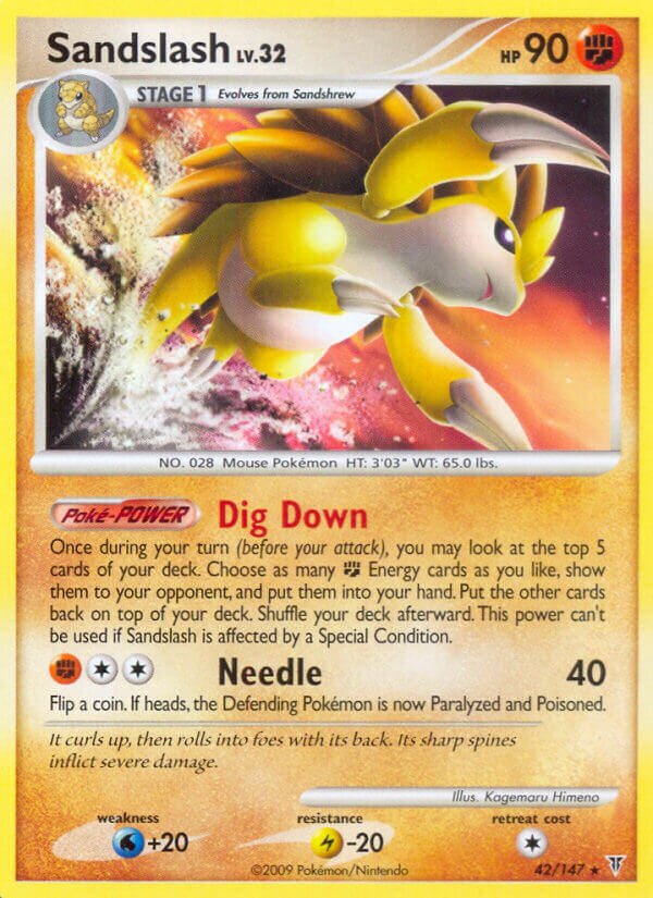 Sandslash 042/153 — Supreme Victors (English Pokémon TCG card)