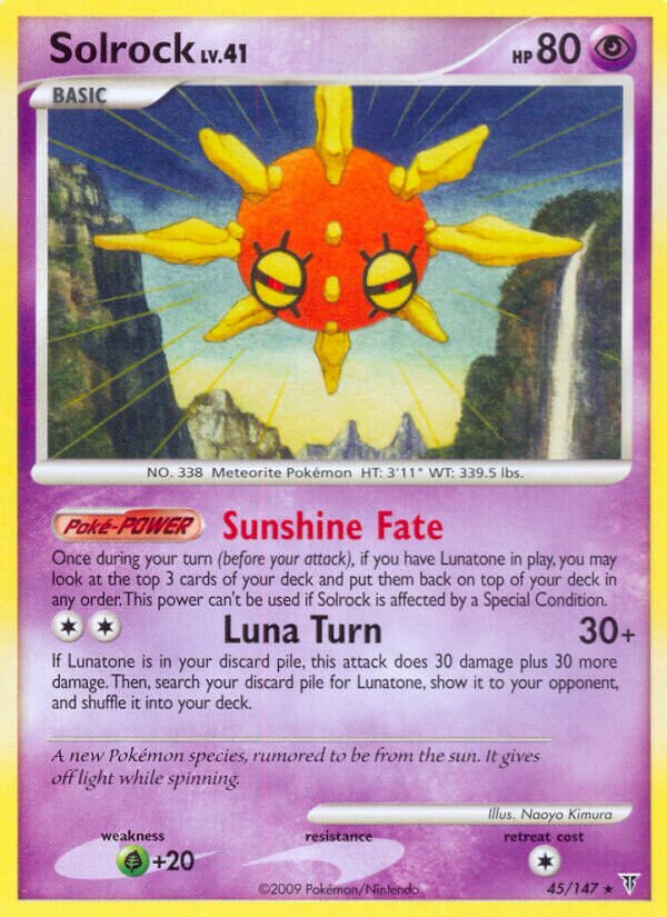 Solrock 045/153 — Supreme Victors (English Pokémon TCG card)