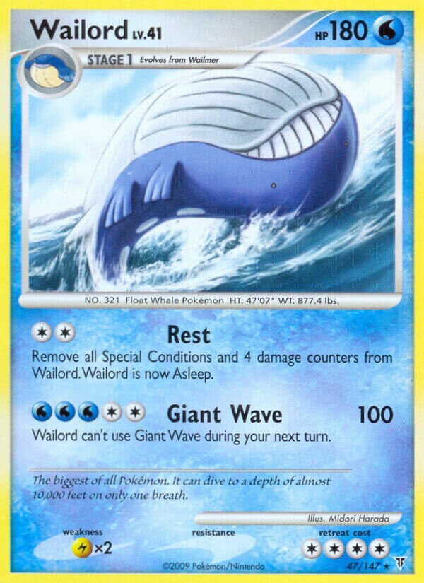 Wailord 047/153 — Supreme Victors (English Pokémon TCG card)