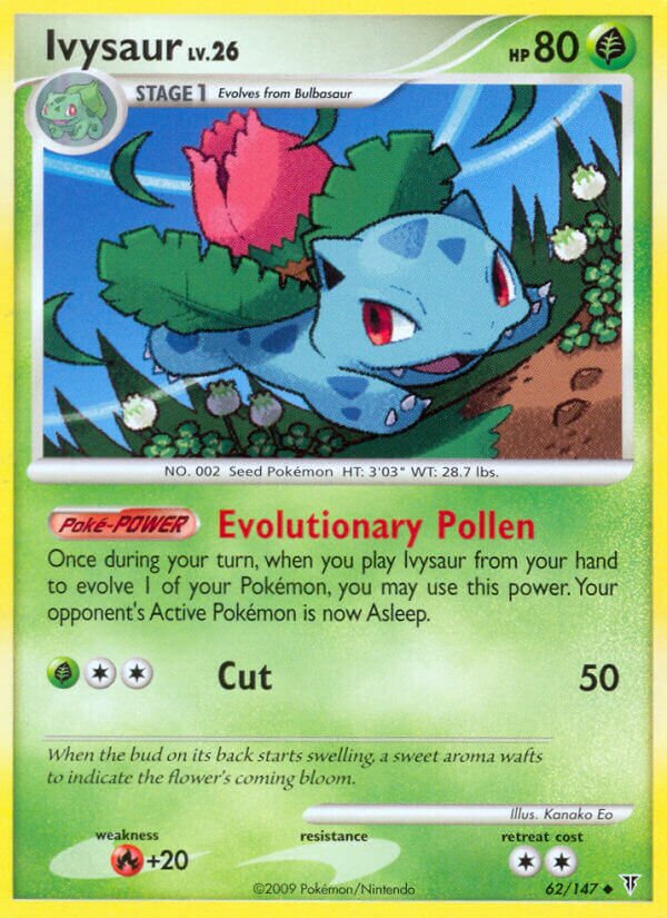 Ivysaur 062/153 — Supreme Victors (English Pokémon TCG card)
