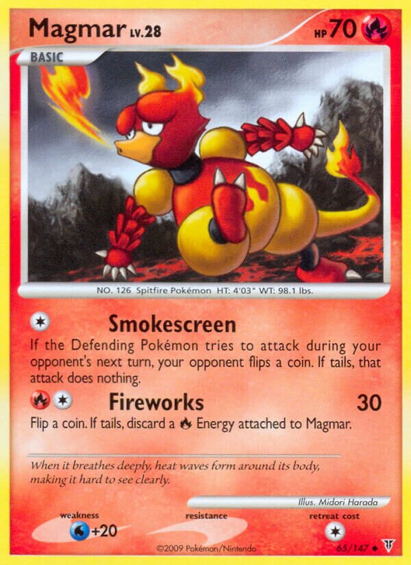 Magmar 065/153 — Supreme Victors (English Pokémon TCG card)